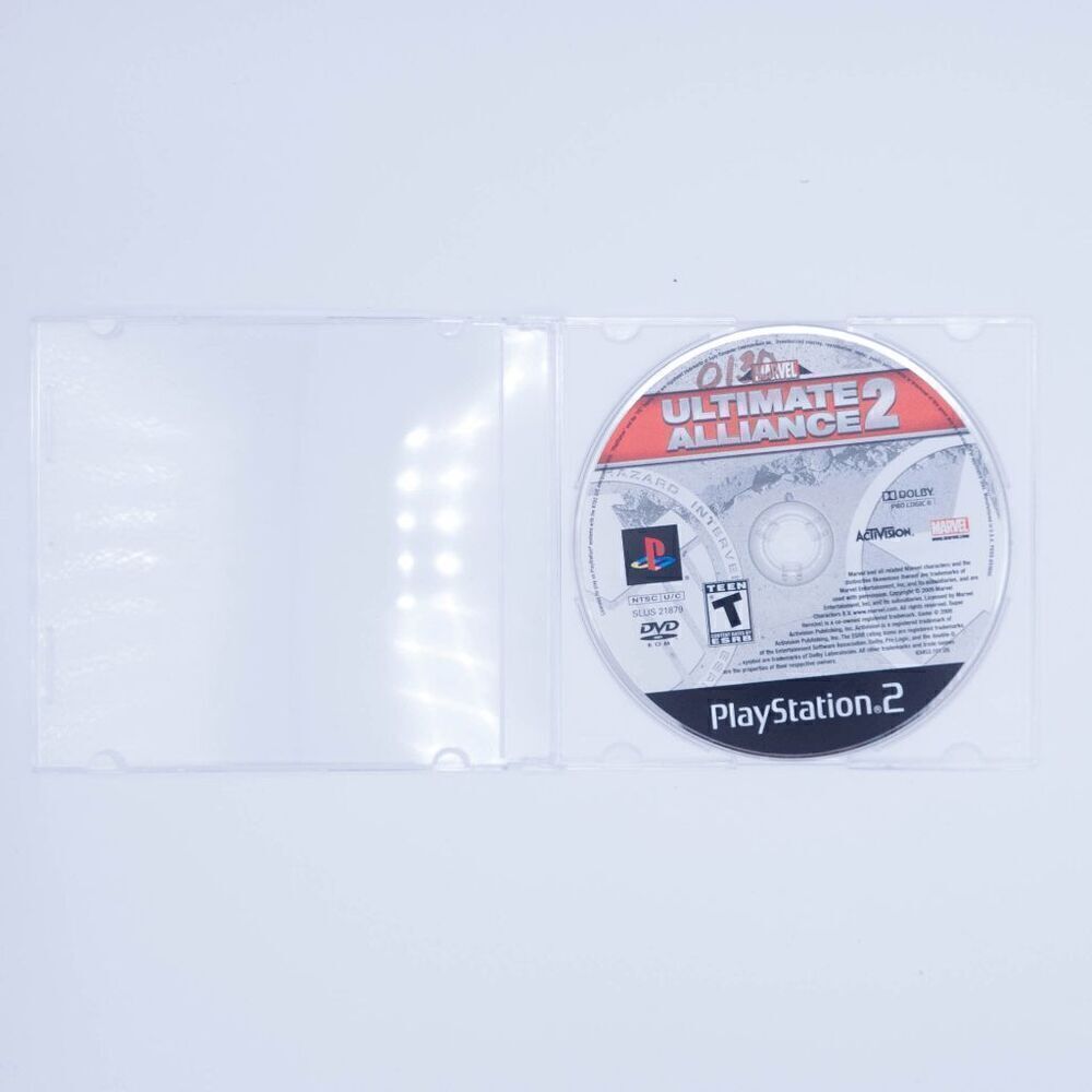 PlayStation 2 Marvel Ultimate Alliance 2 (Disc ONLY Tested)
